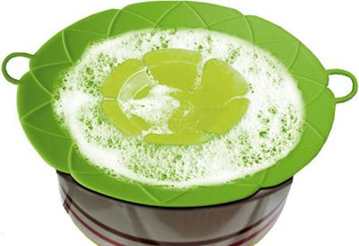 3 Pack Silicone Boil Over Spill Stopper Splatter Guard Pot Pan Lid Cover