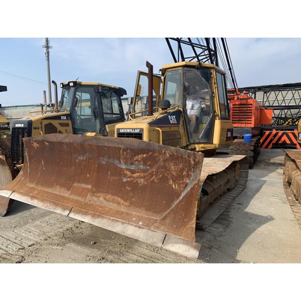 D5G LGP Used  Bulldozer CAT 3046 Engine 6 Way Blade 99hp