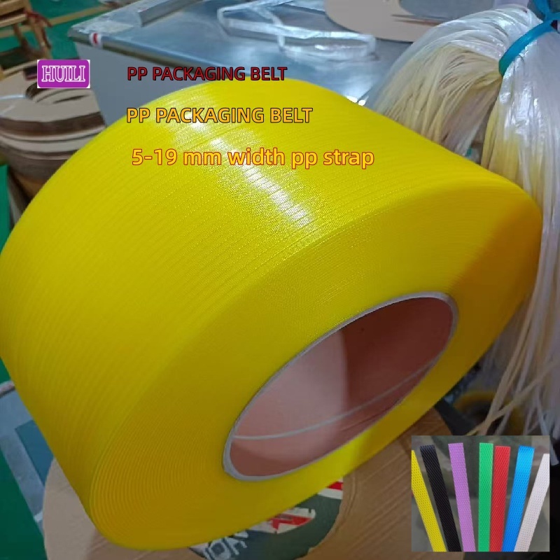 100% polypropylene PP strapping 5mm eco-friendly PP packing belt for automatic strapping machines