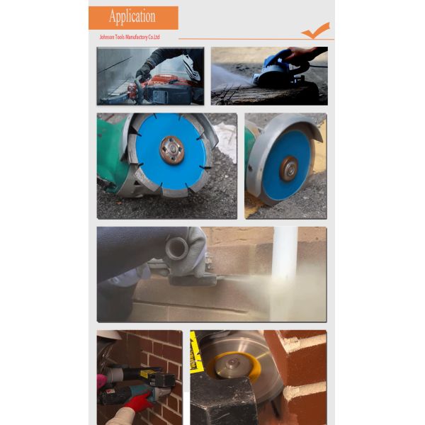 115mm Laser Diamond Concrete Saw Blades 2.2mm Segment Concrete Diamond Blade