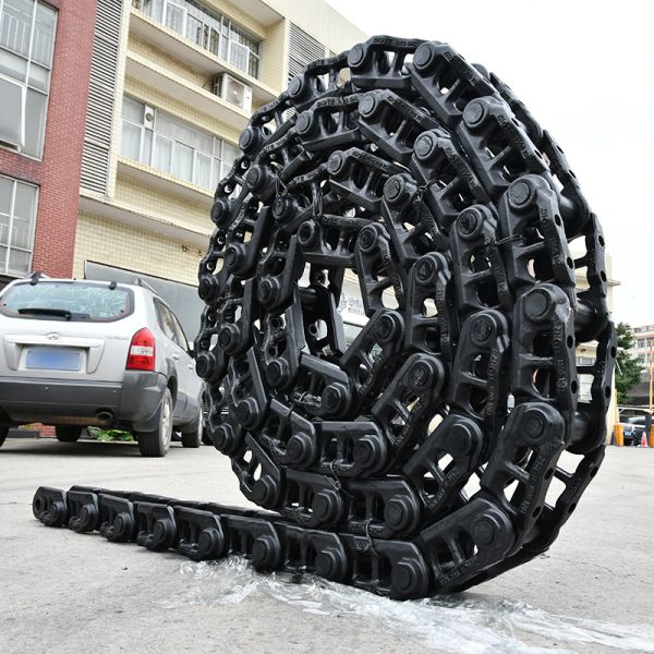 Track Link Assembly EX60 Excavator Parts ZW EX60 Track Chain Assembly W154GA Undercarriage for Construction Machinery