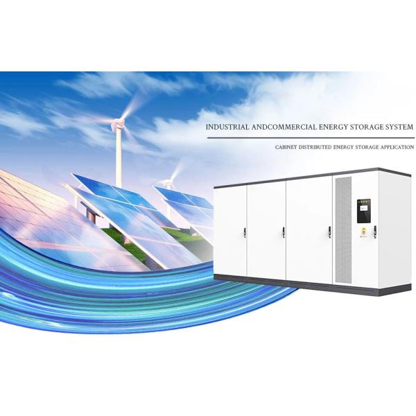 CAN IP55 Industrial Commercial Battery Energy Storage System With Temperature Range Of -30C- 55C
