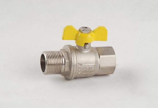OEM ODM OBM 1/2 Inch - 4 Inch Brass Threaded Ball Valve Normal Temperature