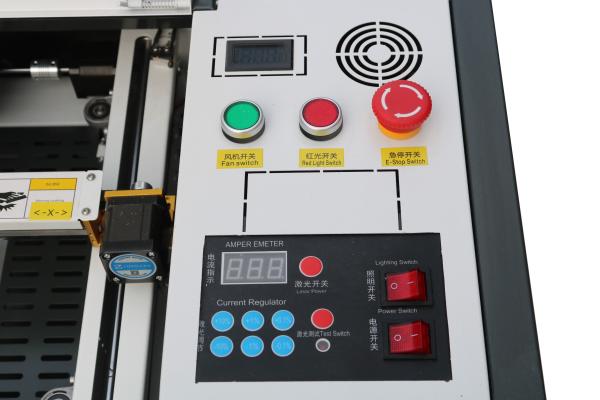 3020 4040 Small CO2 Laser Engraver 40W 50W For Rubber Stamp Acrylic
