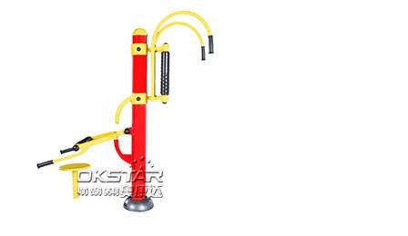 China top manufacturer of good quality Outdoor Fitness Equipments-outdoor back stretching device