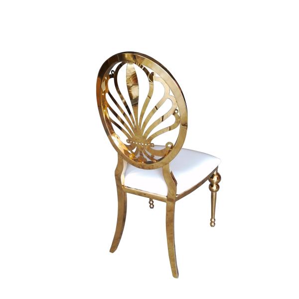 Fully Assembled 250KG Load Stainless Steel Hotel Chair For Wedding