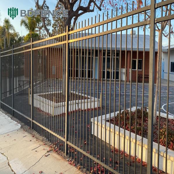 Modern Farm Tubular Steel Fence Animal Containment