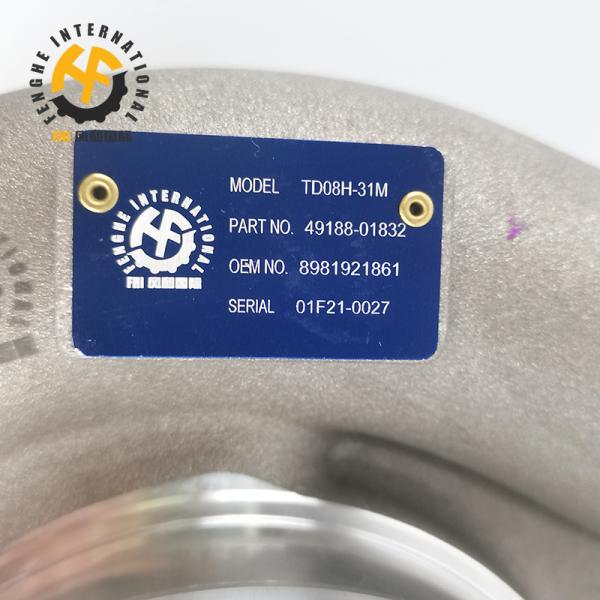 TD08H-31M Hitachi Engine Turbocharger Parts 8-98192-1861 49188-01832