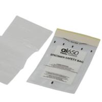 95kpa Laboratory Plastic Zip Lock Biohazard Specimen Transport Bags 3 / 2layers