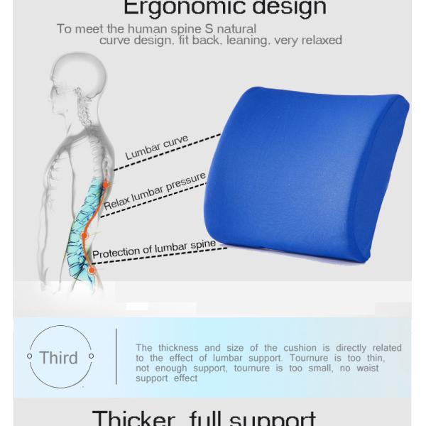 Comfortable Back Support Cushion Pillow for Sofa Made of 100% Polyester Material