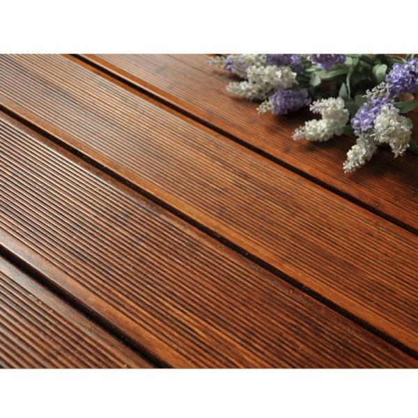 Высокая плотность науглероживала бамбуковый составной украшая обработанный деревянный настил