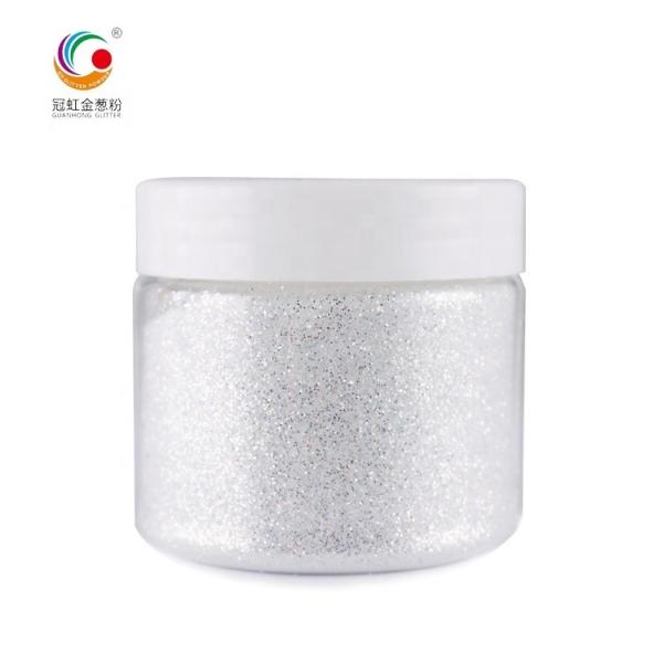 1/8-1/128 Strip Bulk PET Glitter Powder for Craft/Decoration/Nail Art/Screen Printing Direct Mirror Silver
