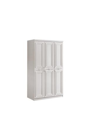 ISO9001 Built In Wall 3 Door Wardrobe With Drawers Thickened Length 1800mm