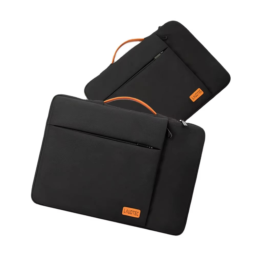For Laudtec 15 Inch Laptop Briefcase Custom Logo Simple Shoulder Bag Luxury Elegant Polyester Sling Sleeve Business Computer Bag Wholesale OEM/ODM/Private Label