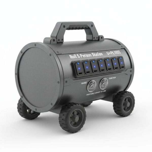 Roll 5 Person Station U+PL1055 Portable Ready To Use Extended Range Dual Function