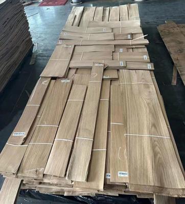 0.50mm White Oak Wood Veneer  Furniture Grade AB slight corrugation