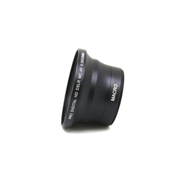 0.38X 58Mm High Definition Converter Lens , Professional Camera Lenses