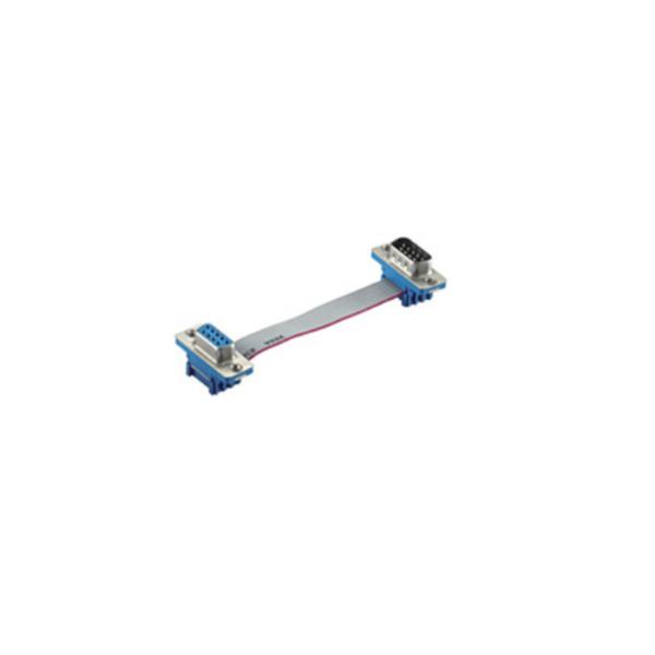 Male To Female Laptop Ribbon Cable , 9 Pin Crimping / Pressing Type Computer Ribbon Wire