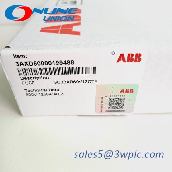 3AXD50000199488 Módulo de control industrial ABB / Relé de protección