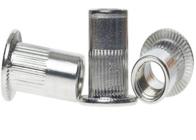 M8 M10 M12Super Duplex Stainless steel  2205 2507 904L Knurled Flat Head Rivet Nut