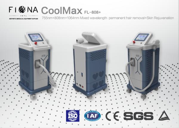 755nm+808nm+1064nm 2015 New arrival Most advanced hair removal laser / 808nm diode laser hair removal
