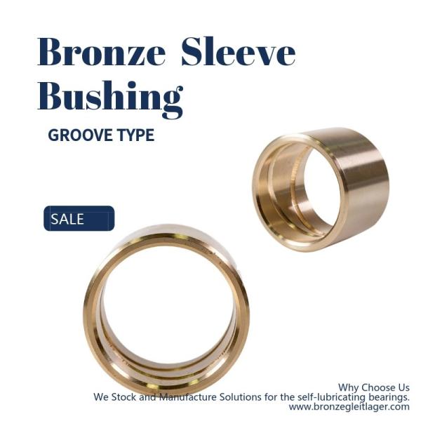Custom Casting Bronze Bushing Thin - Walled Bearing Use In Agricultural Machinery