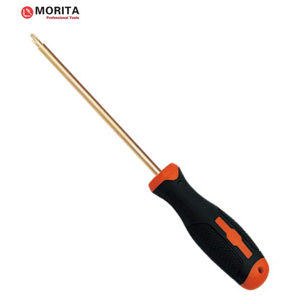 Несжигающие инструменты отвертка с отверстиями Phillips, Pozi, Torx Beryllium Bronze или Aluminum Bronze твердость до HRC30