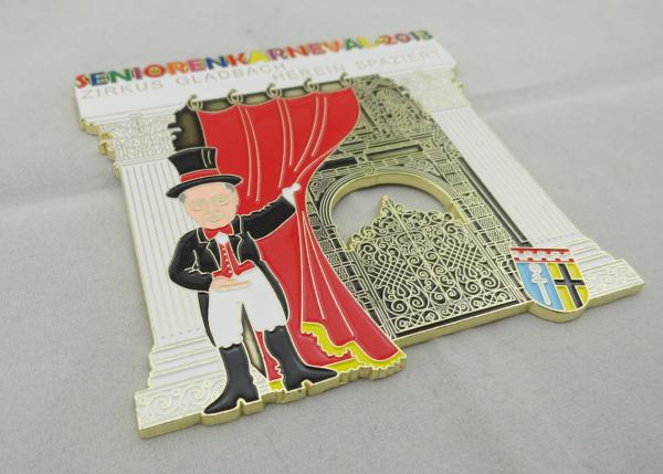 Photo Etching, Injection, Die Cast Senioren Karneval Carnival Medal for Awards Gift