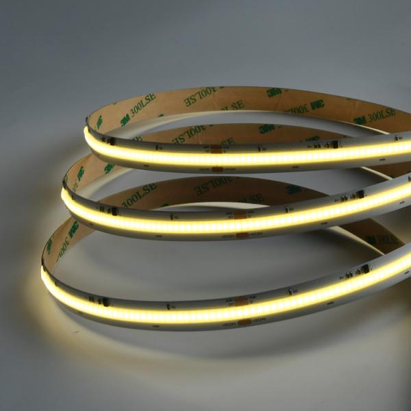 16.4ft Flexible 420led/m Pure White Digital COB LED Strip Light For Lighting Project