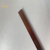 Fente Profilm de l'épaisseur U de Champagne Stainless Steel Tile Trim 0.6MM