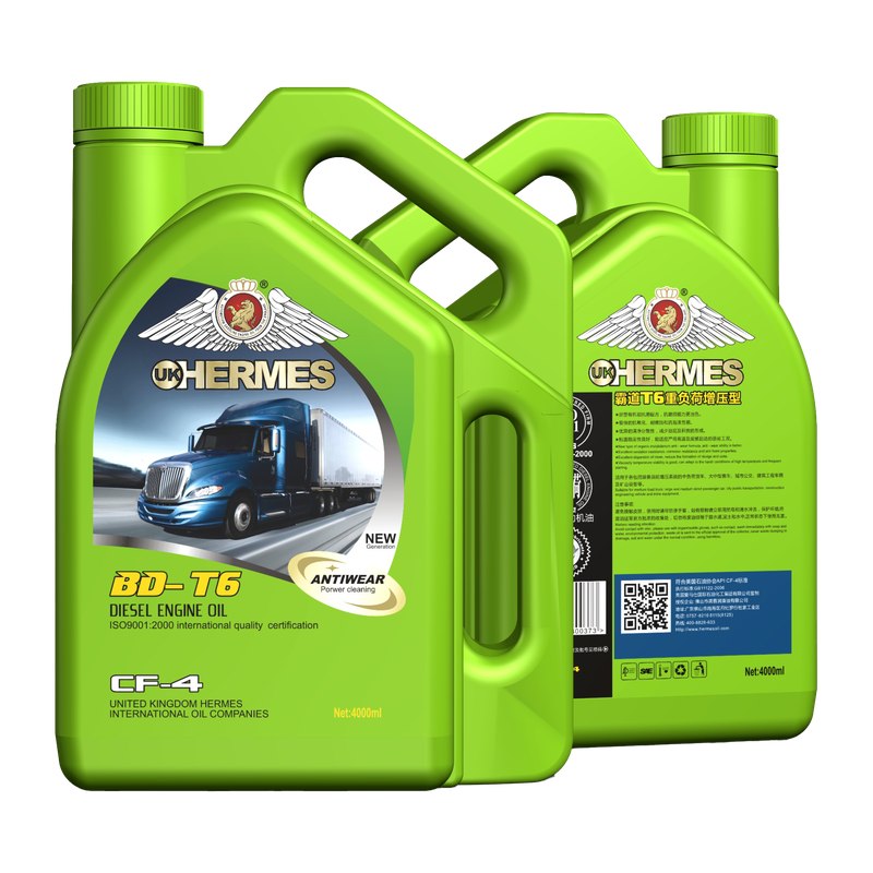 BD-T6 API CF-4 Heavy-Duty Diesel Engine Oil with 4L Pack and Heavy-Load Protection