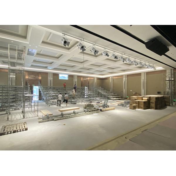 Usit College Church Auditorium Chairs Lecture Hall Seating Folding Fabric BS5852