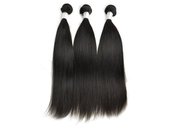 Peruvian Virgin Human Hair Extensions , 18'' Silky Straight 6A