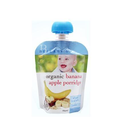 Liquid Water Package Doypack Custom Design Printing 200Ml Reusable Baby Food Spout Pouch