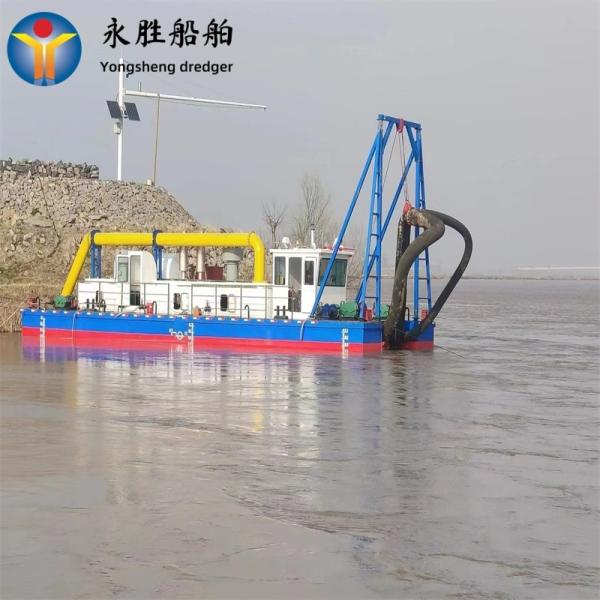 Jet Suction Type Sand Mining Dredger With Performance Max Dredging Depth 45° 12m