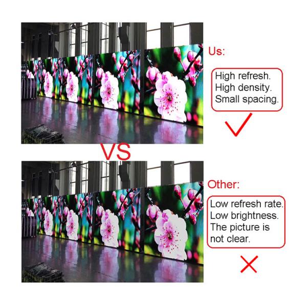 Стена СИД на открытом воздухе этапа P3.91 высокой яркости Rainproof видео-