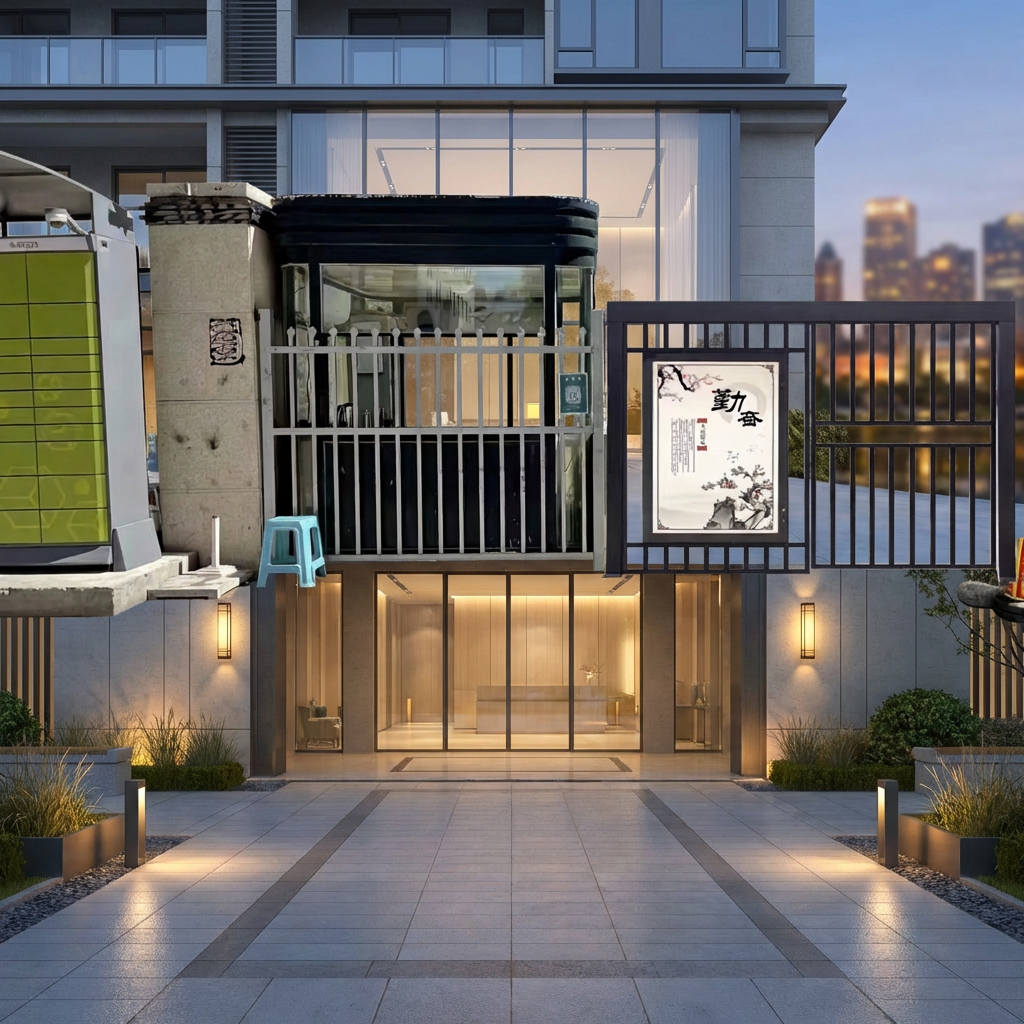 IP44 Full Height Turnstiles Anti Pinch Anti Tailgating Full Body Turnstile