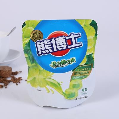 Resealable Biodegradable Stand Up Plastic Bags , Custom Printed Heat Seal Food Bags