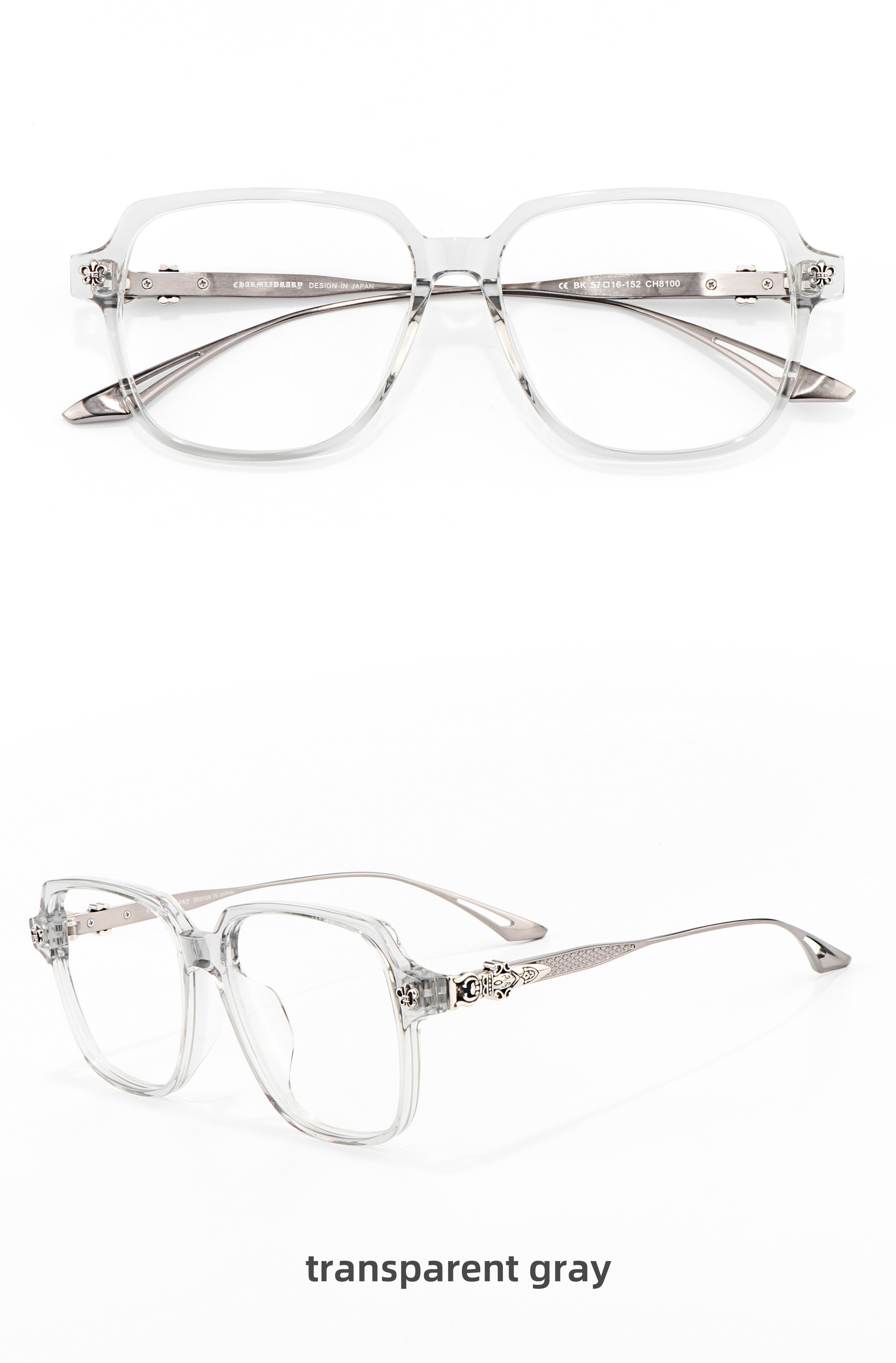 Beautiful Trend Designer Glasses Famous Brands Men Acetate Luxury Brand Optical Prescription Long-distance Multifocal Glasses