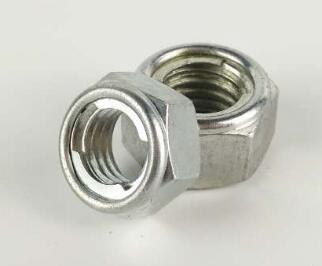 Prevailing Torque V Type All Metal Insert Lock Hexagon Nut DIN980 Stainless Steel Material