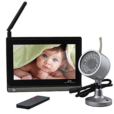 7 Inch Baby Monitor (1 Wireless Night Vision Camera + Remote Control)