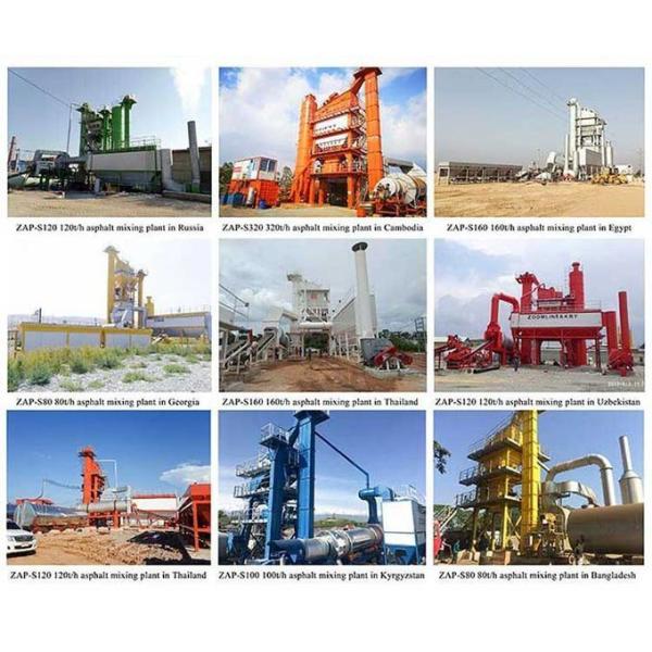 Завод неподвижного асфальта 80T/H смешивая
