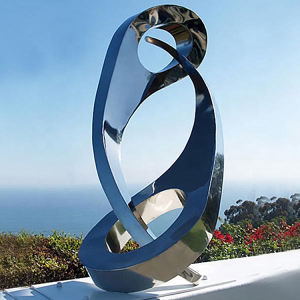 Gnee Garden Circle Abstract Stainless Steel Sculpture Creative