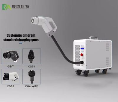 Cargador portátil de emergencia para vehículos eléctricos de 20 kW Cargador para vehículos eléctricos móviles al aire libre