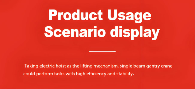 20 Ton Rated Loading Capacity Portable MH Gantry Crane with Height Adjustable Feature and Remote Controller