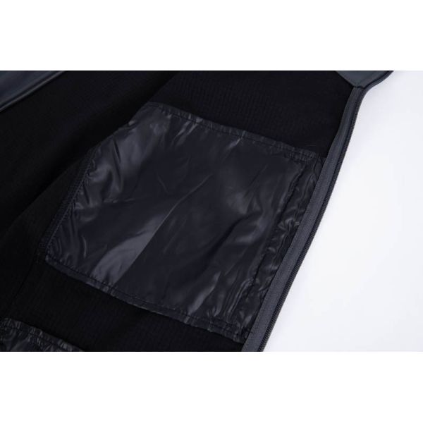 Men’s Softshell Work Vest with Contrast Zippers - Wind-resistant, Water-repellent, and Breathable Outdoor Gilet