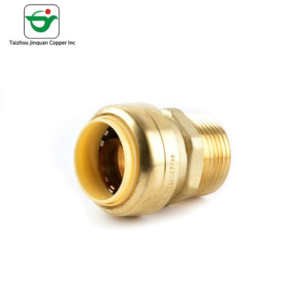 3/4 forjado” adaptador masculino da tubulação X3/4 de cobre sem chumbo
