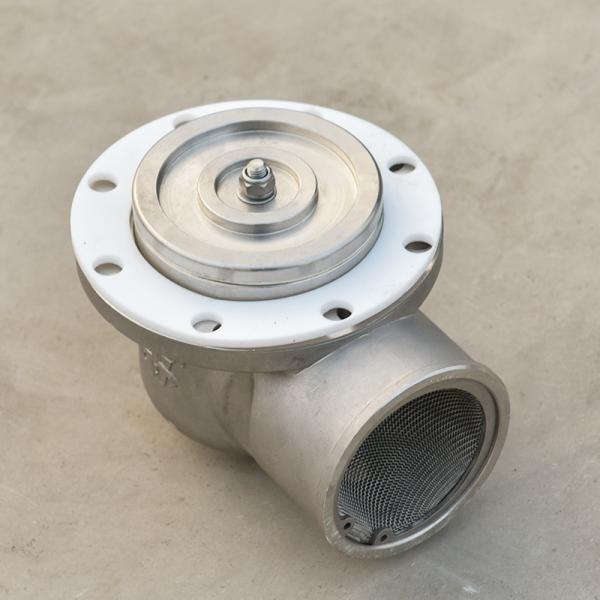 Válvula de recuperación de aceite y gas de acero inoxidable de pie para cisterna con diseño y pie, presión nominal 0.4Mpa