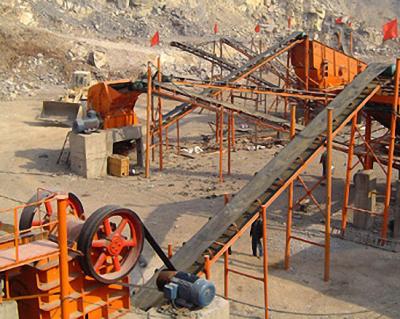 Forma automática da partícula do cascalho da máquina 50-420T/H do triturador da pedra calcária boa