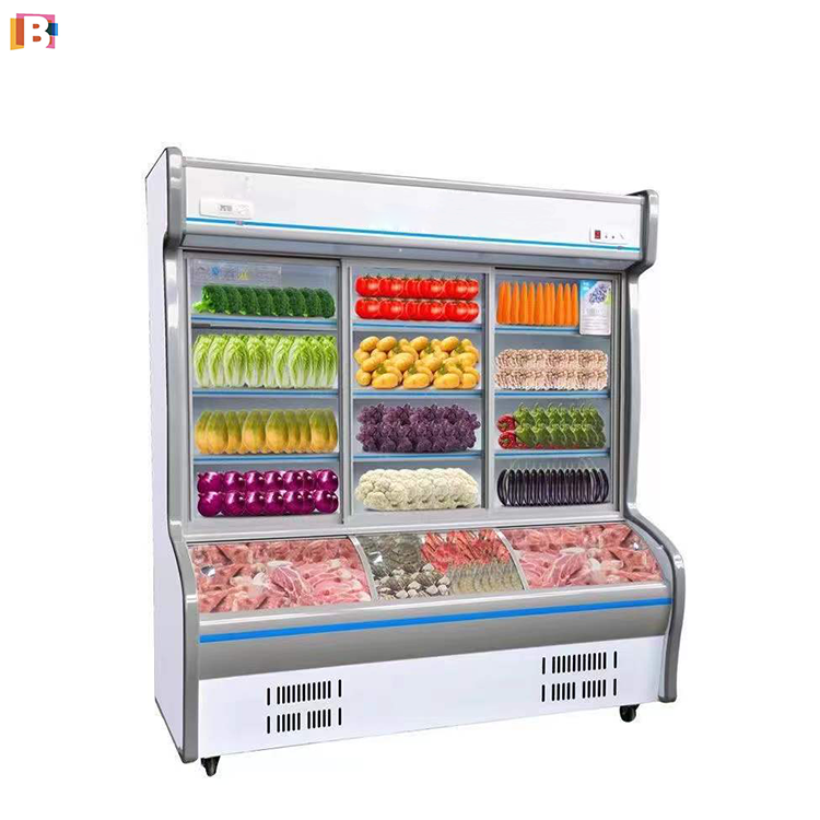 Customizable Commercial Glass Door Freezer Multi Purpose C Store Coolers